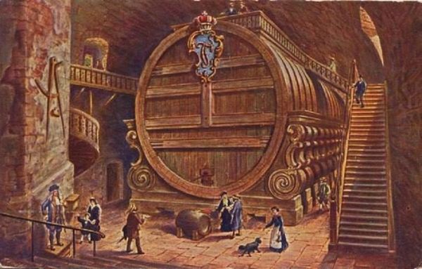 Первая из трех гейдельбергских супербочек 115 тыс литров
